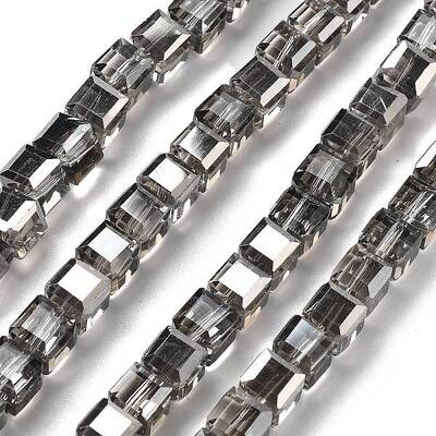 Electroplate Glass Beads Strands