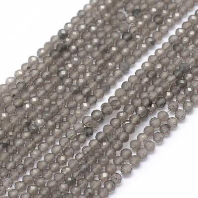 Natural Ice Obsidian Beads Strands