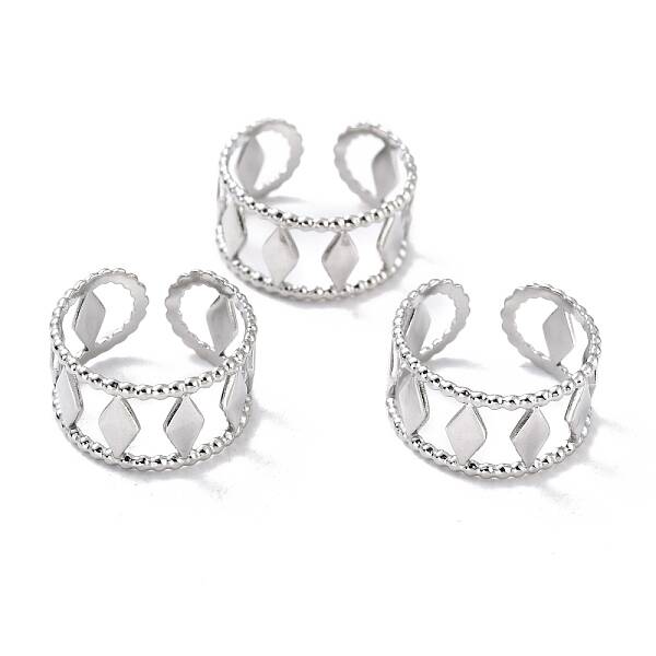 Non-Tarnish 304 Stainless Steel Finger Rings