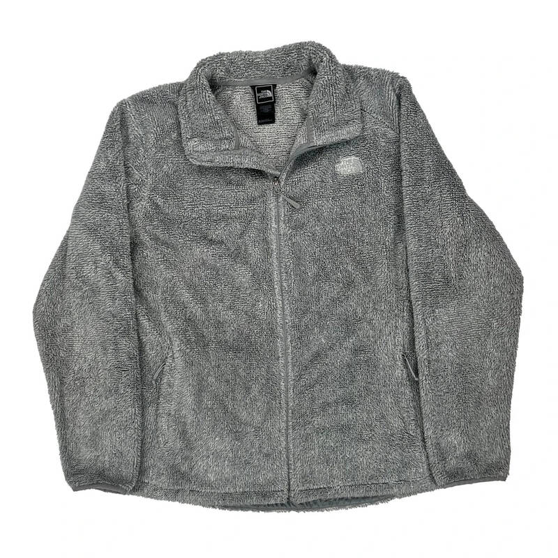 The North Face Fleece Jacket - 2XL Grey Polyester