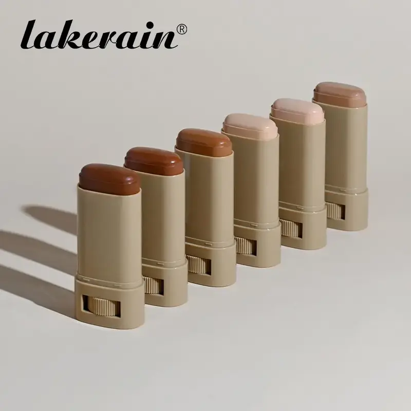 Long-lasting Solid Foundation, 2 Counts Waterproof & Sweatproof Foundation, Lightweight & Silky Texture Foundation, Makeup ...