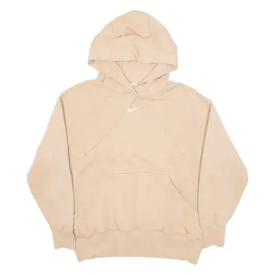 NIKE Mens Beige Hoodie S