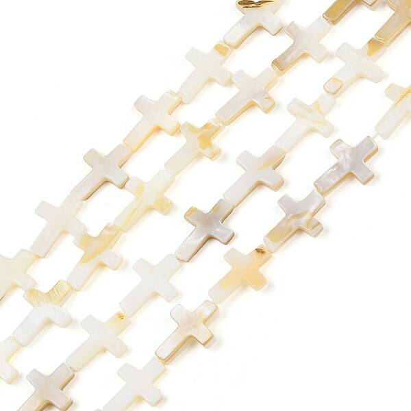 Natural Freshwater Shell Beads Strands