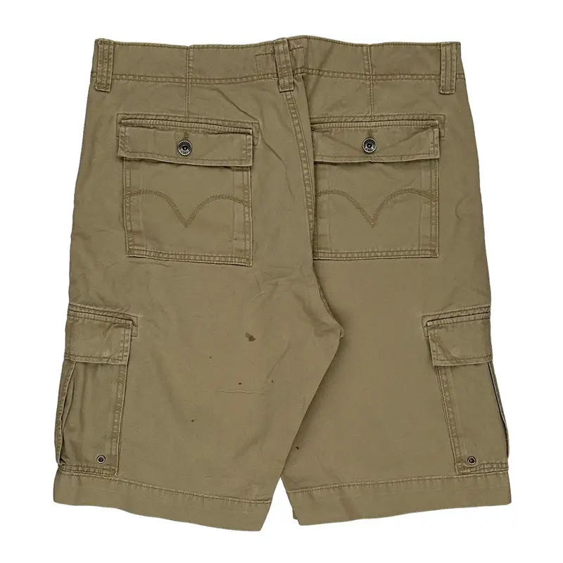 Levis Cargo Shorts - 38W 12L Beige Cotton | Size: 38″ waist