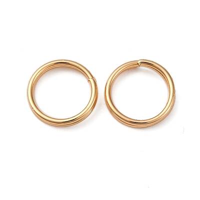Brass Split Rings