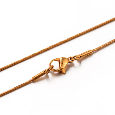 304 Stainless Steel Snake Chain Necklaces