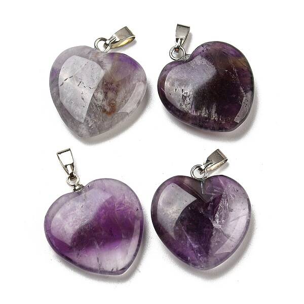 Natural Amethyst Pendants