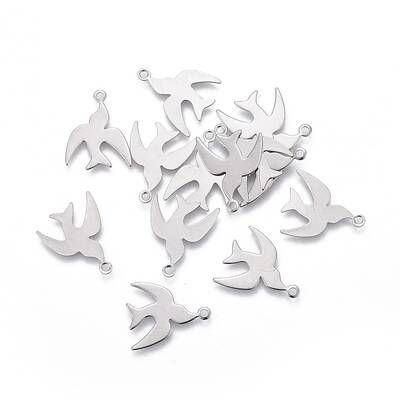 Tarnish Resistant 304 Stainless Steel Charms