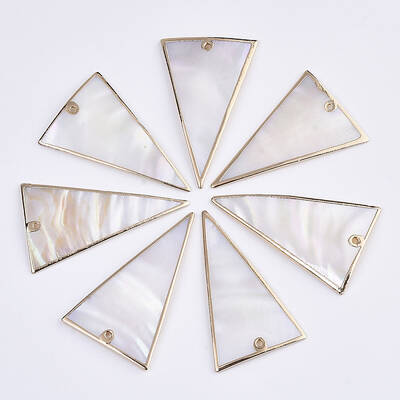 Natural Freshwater Shell Pendants