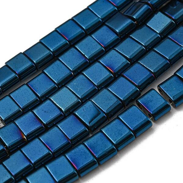 Electroplated Non-magnetic Synthetic Hematite Beads Strands