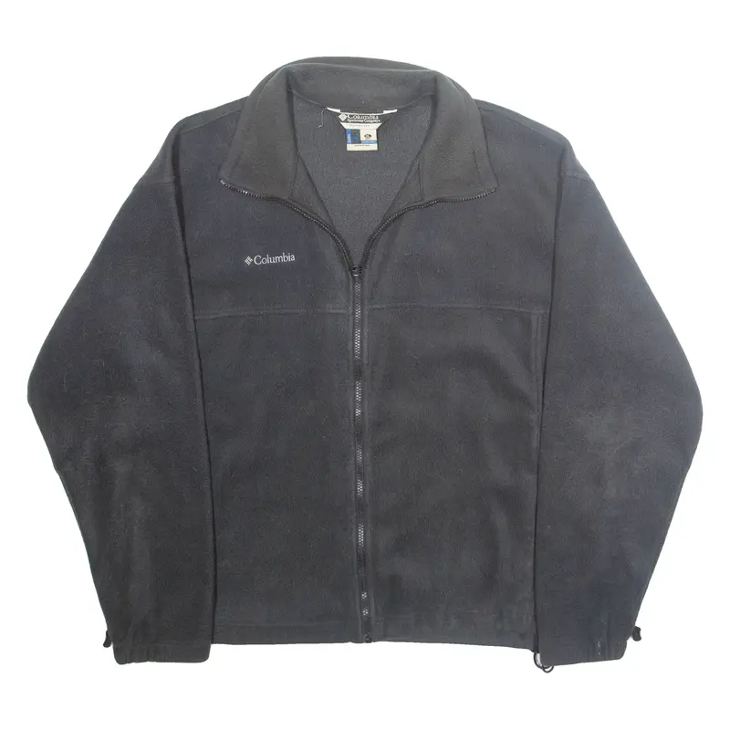 COLUMBIA Mens Fleece Jacket Grey XL