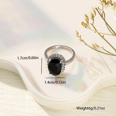 Cubic Zirconia Plain Band Rings for Women