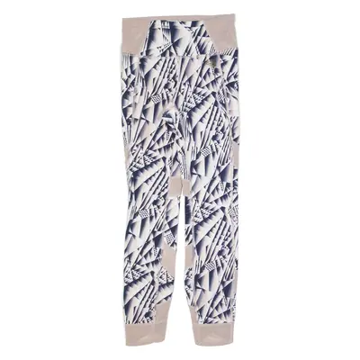 NEW ERA Womens Leggings Cream Skinny XS W22 L24