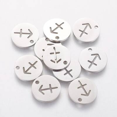 Non-Tarnish 304 Stainless Steel Charms