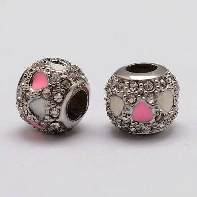 316 Stainless Steel European Beads
