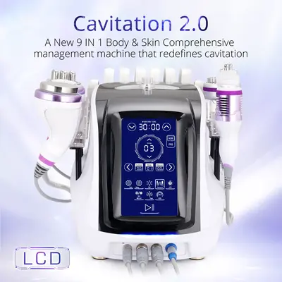 Aristorm 9 IN 1 40K Ultrasonic Cavitation RF Vacuum Microcurrent Lipo Laser Slimming Machine for Spa Salon Studio Home Use | ...