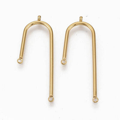 304 Stainless Steel Asymmetric Length Chandelier Component Links