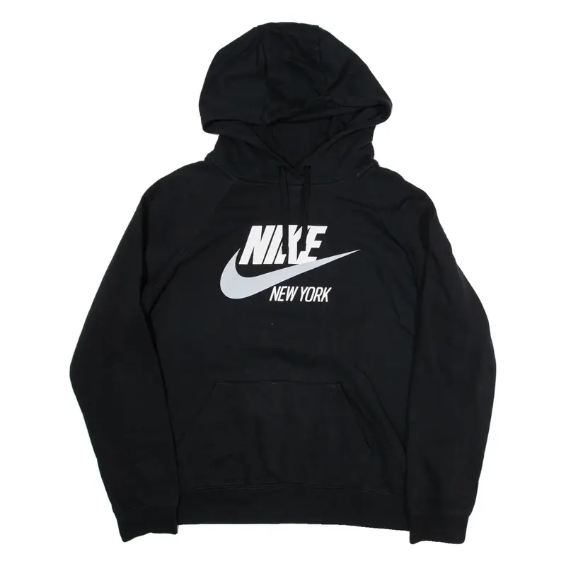 NIKE Mens Black Hoodie USA XL