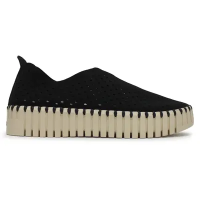 Ilse Jacobsen Tulip 3373 Textile Women's Slip On Shoes - Black - Size:US 6 Women