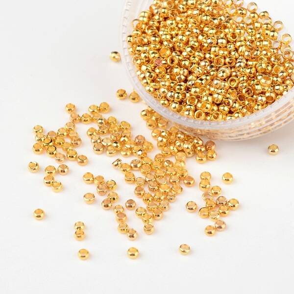 Brass Crimp Beads