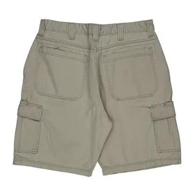 Wrangler Cargo Shorts - 34W 10L White Cotton | Size: 34″ waist