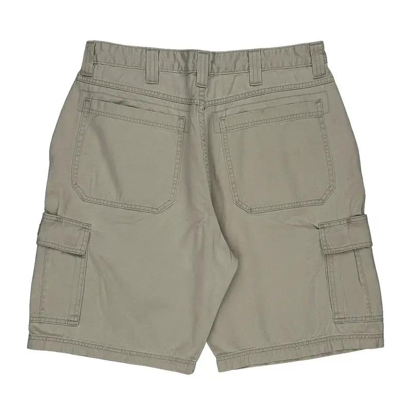 Wrangler Cargo Shorts - 34W 10L White Cotton | Size: 34″ waist