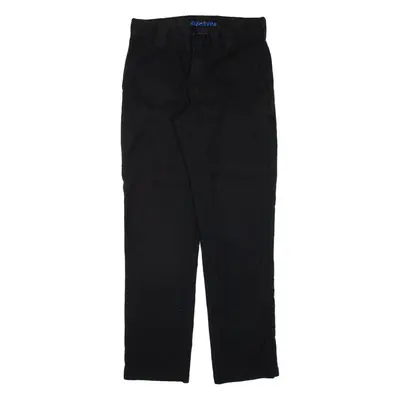 DICKIES Workwear Mens Trousers Black Slim Tapered W30 L32