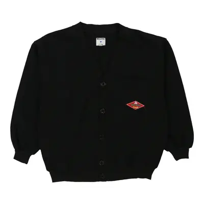 12 Years Moschino Cardigan - Medium Black Cotton | Size: medium