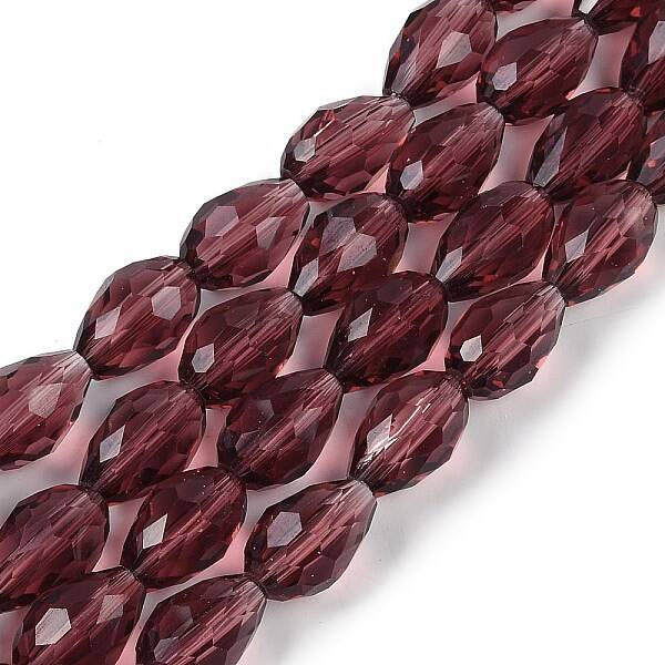 Transparent Glass Beads Strands