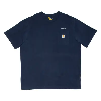 CARHARTT Mens T-Shirt Blue XL