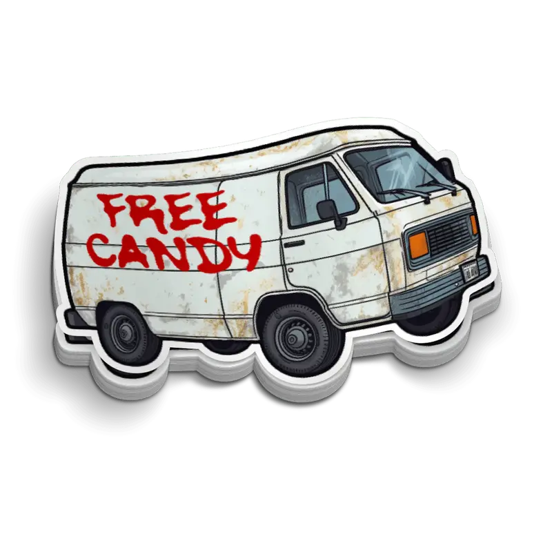 Free Candy Hard Hat Decal