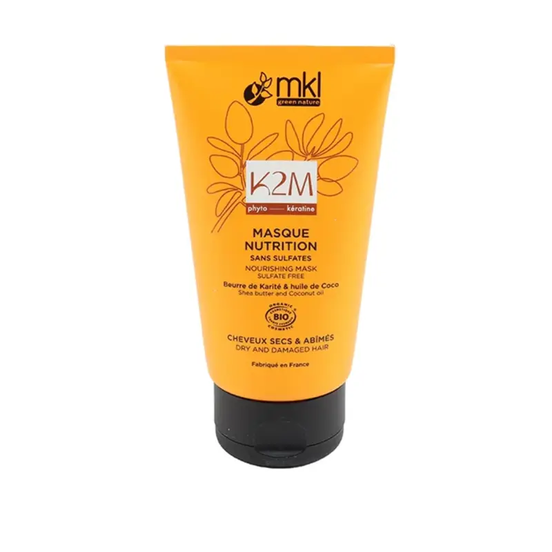MKL Green Nature - K2M Phyto Keratin - Nutrition Mask - Shea Butter & Organic Coconut Oil 150ML