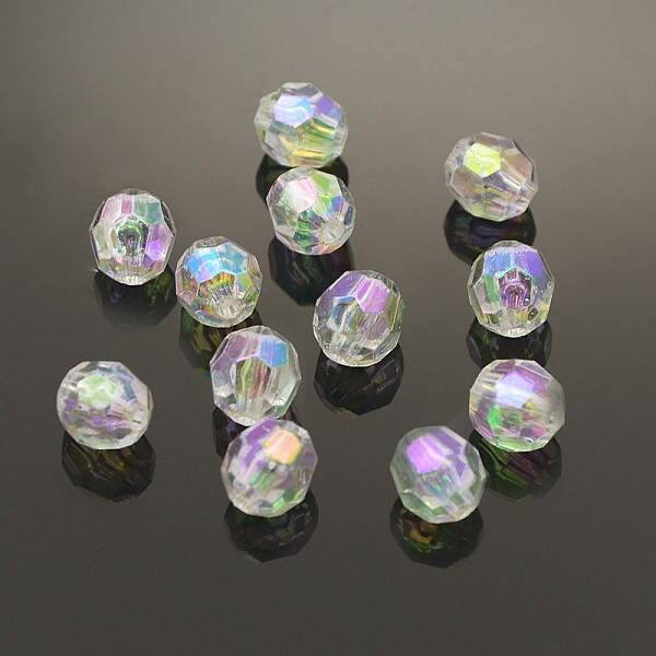 Eco-Friendly Transparent Acrylic Beads