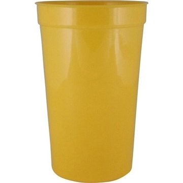 50 Customized 22 oz Smooth Wall Plastic Stadium Cup - USA Made & ...
