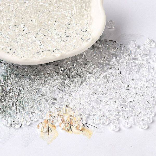Transparent Colours Glass Seed Beads