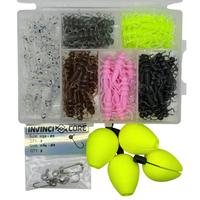 Creek Bugz 1.375” - 101 Piece (Stonefly) Kit Artifical Fishing Baits Bundle Soft Plastic Fishing Lure Set - Trout, Bass, P...