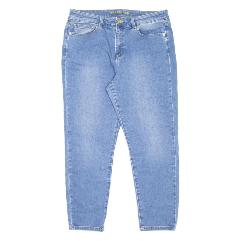 MICHAEL KORS Womens Jeans Blue Slim Skinny W32 L25