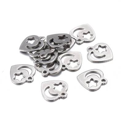 Non-Tarnish 201 Stainless Steel Charms