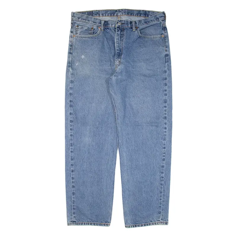 LEVI'S 505 Jeans Mens Blue Regular Straight W38 L32