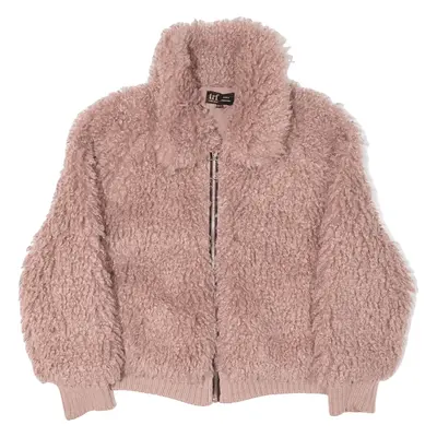 ZARA TFR Coat Pink Womens M