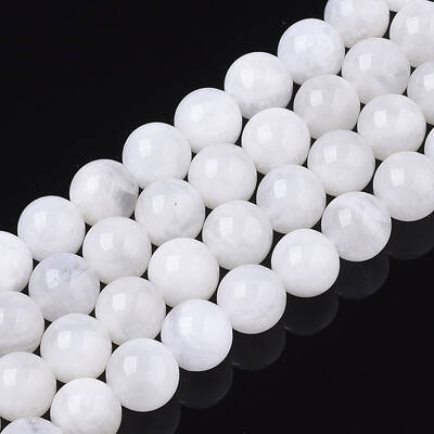 Natural Rainbow Moonstone Beads Strands