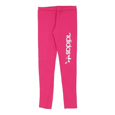 Bootleg Adidas Leggings - Small Pink Cotton