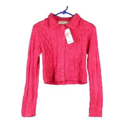 Sabrina Cardigan - Small Pink Acrylic