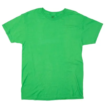 FRUIT OF THE LOOM T-Shirt Green Short Sleeve Mens M