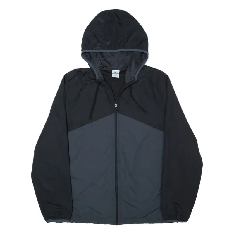 STARTER Rain Jacket Black Mens L
