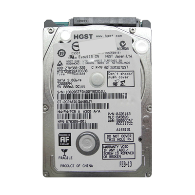 678308-001 HP 320GB 7200RPM SATA 3Gb/s 2.5-inch Hard Drive