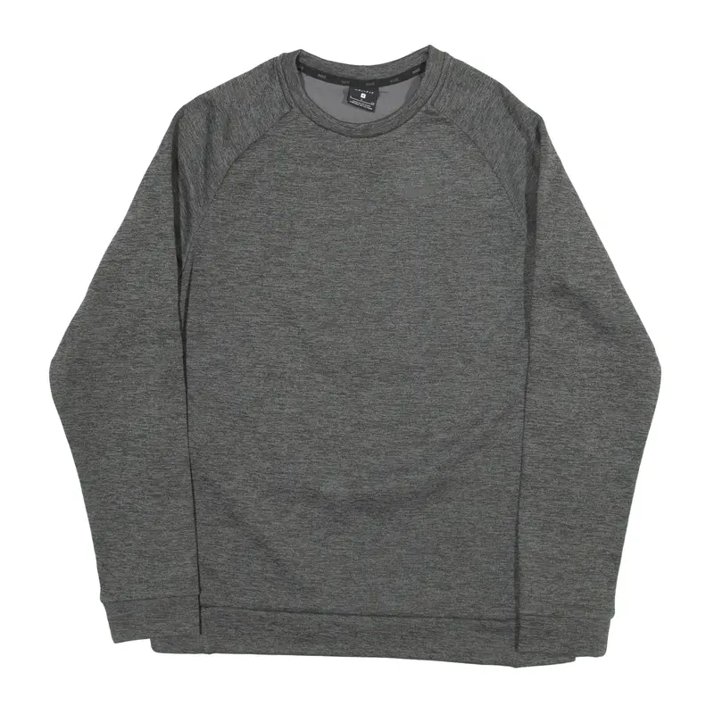 NIKE Dri-Fit Sweatshirt Grey Mens S