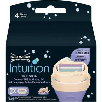 Wilkinson sword Intuition Dry Skin (3 pezzi) - Lama di ricambio