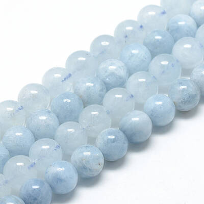 Natural Aquamarine Beads Strands