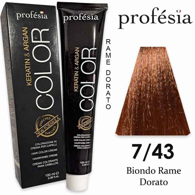 Profesia Colore Permanente 100 Ml 7/43